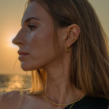 Load image into Gallery viewer, Model wearing Connected Earrings
